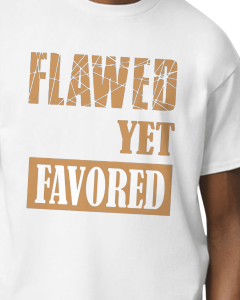 FlawedyetFavored tee_white_mock.png
