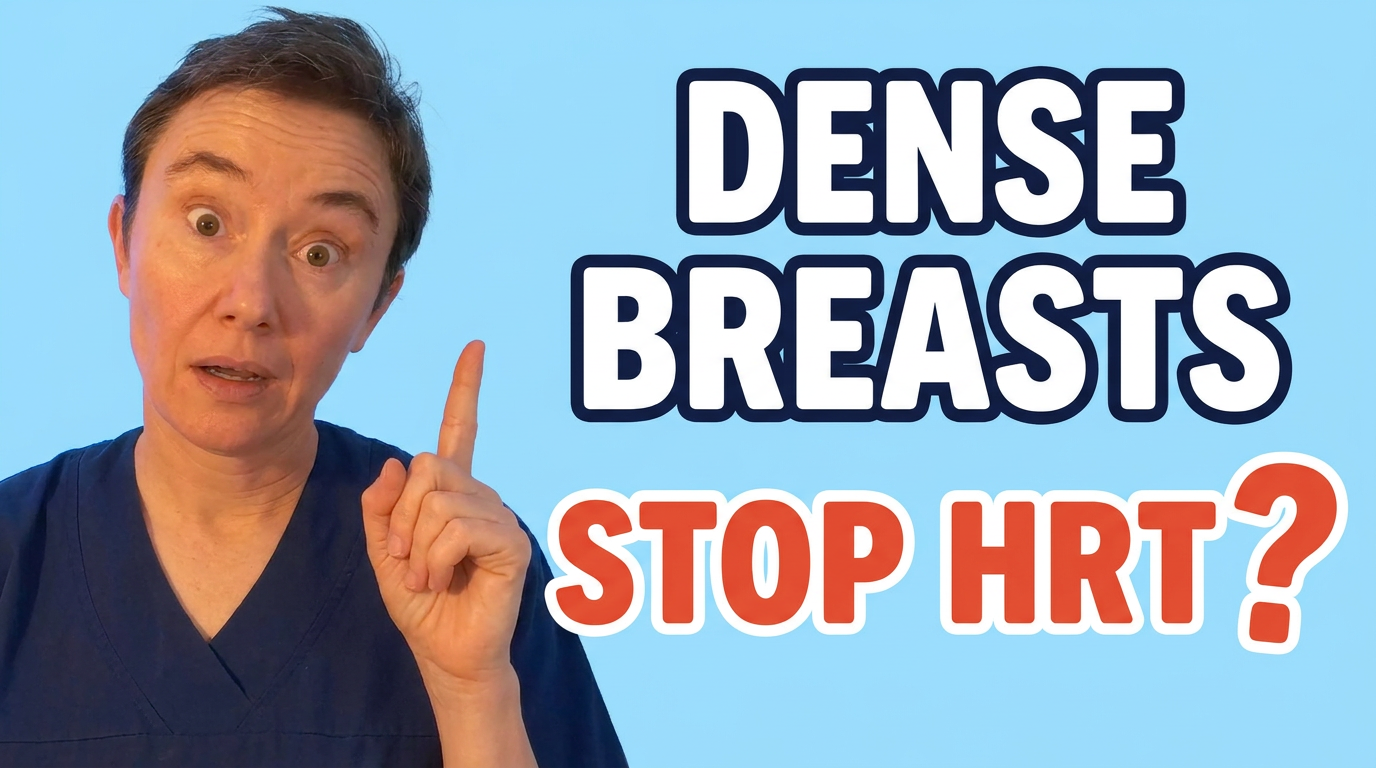 HRT Made My Breasts Dense — Do I Need to Stop Taking It?
