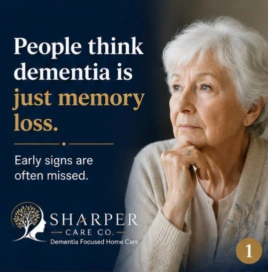 DID YOU KNOW SIGNS CAN START TO SHOW AS EARLY AS 25YO 
Dementia symptoms can start subtly, which is why families often overlook the early signs. Education and early support can make a meaningful difference in quality of life and care planning.
#sharp
