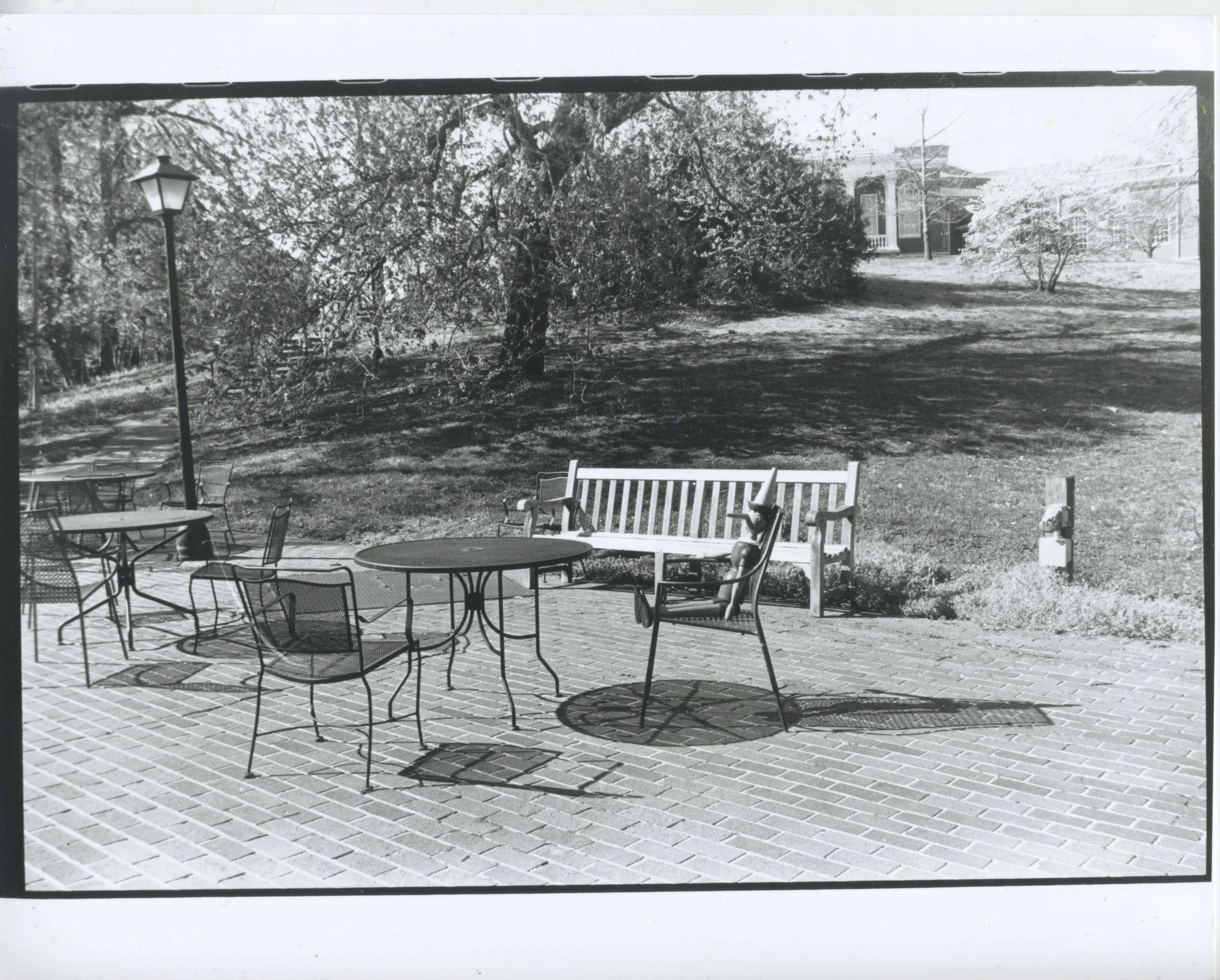 Table for One, 2025
8" X 10" 
silver on gelatin print