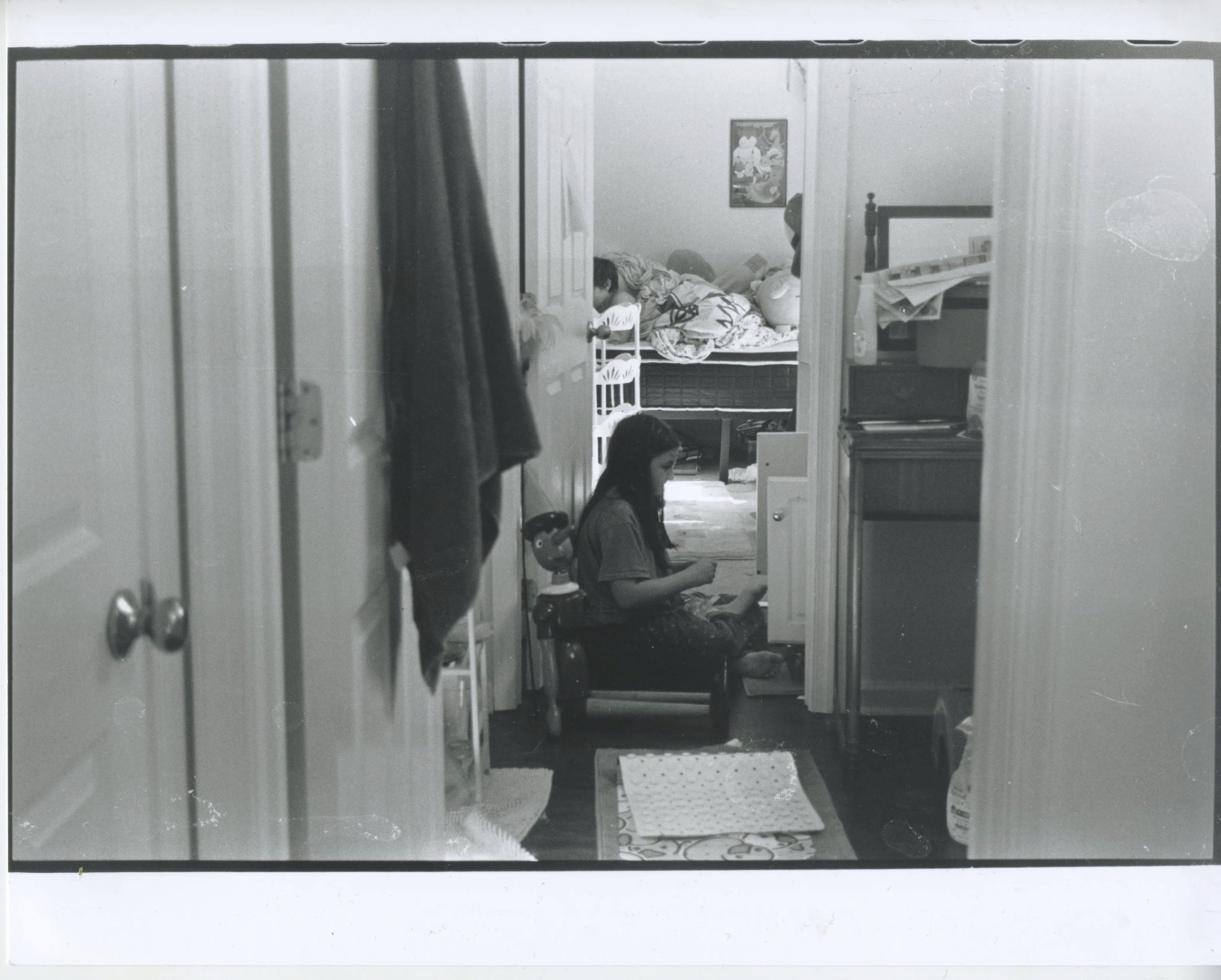 silver on gelatin print