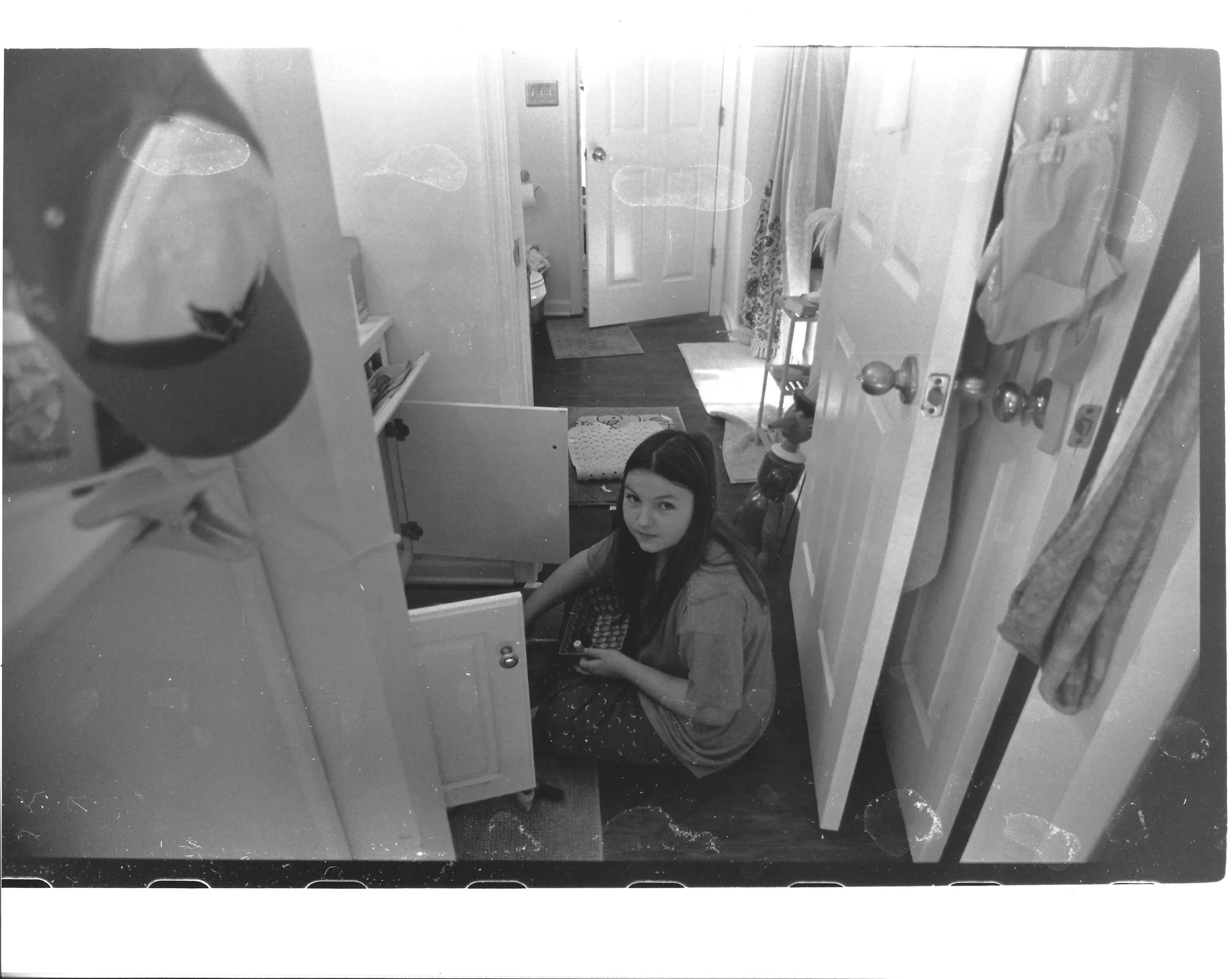 silver on gelatin print