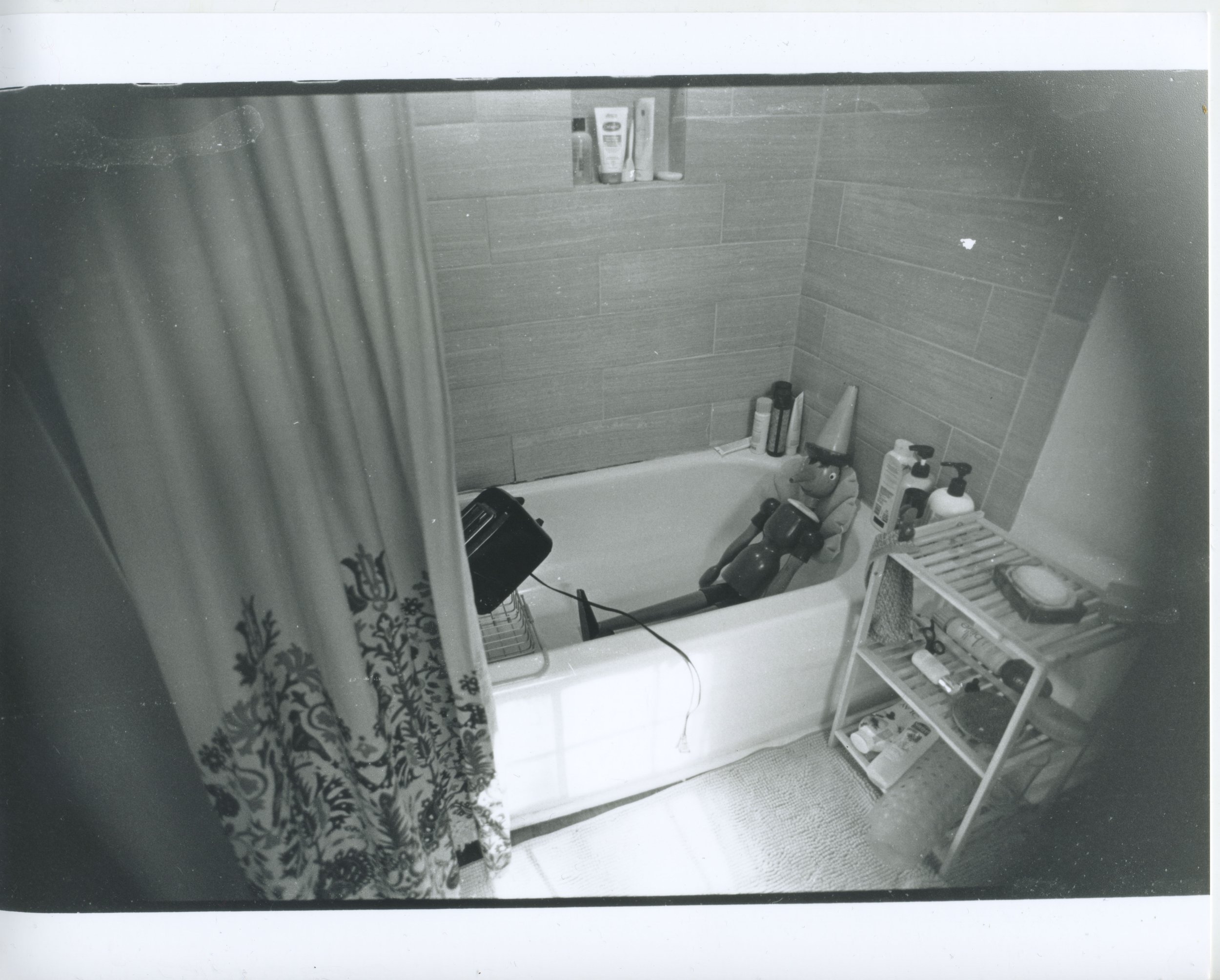 Where's My Toast?, 2025
8" X 10" 
silver on gelatin print