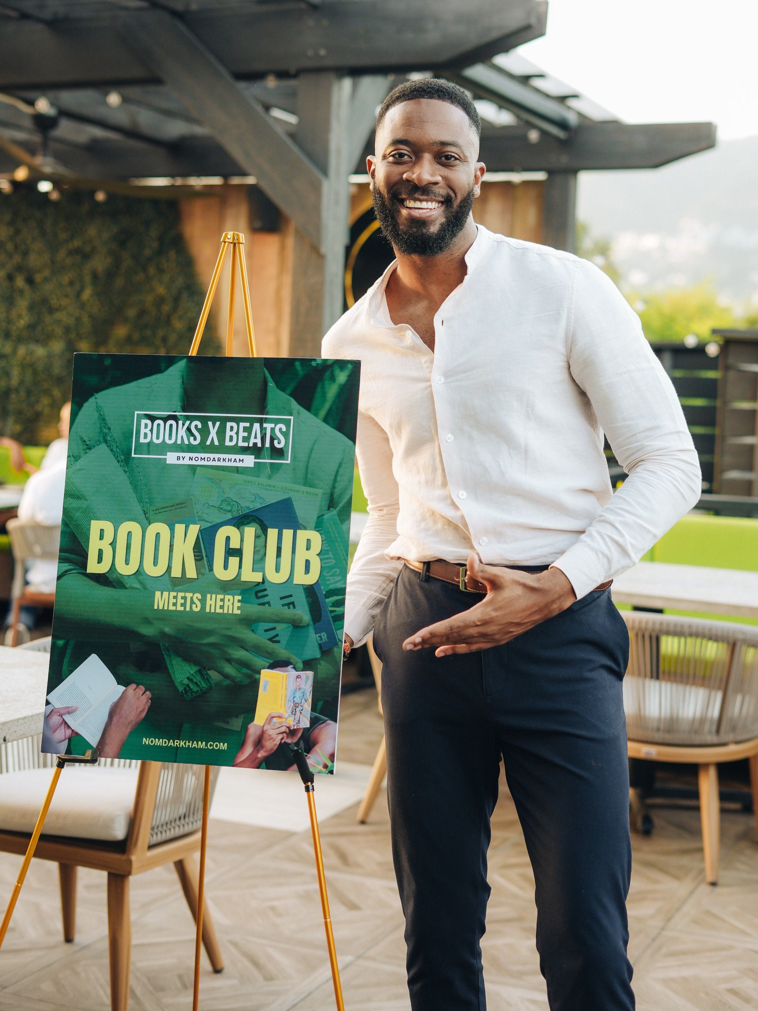 My first book club meeting! Thank you @brokenplateja for hosting us! We spent the last month reading Yesteryear by @caroclaireburke and finally got to chat about it over drinks and bites. 

Visit nomdarkham.com to join the community. 

📸 @shotxshas