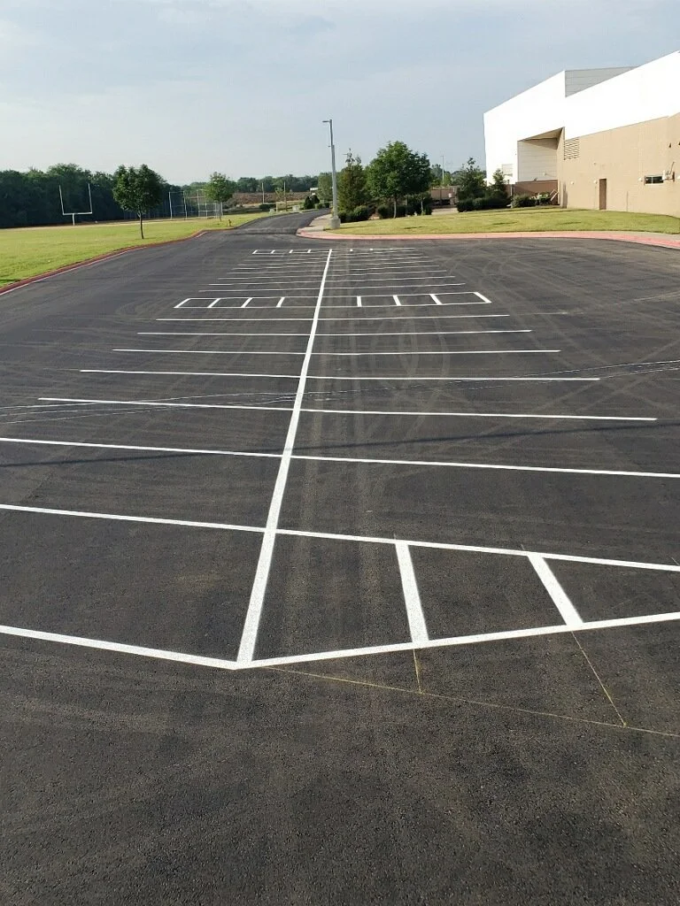 PARKING LOT STRIPING ADA