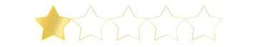 Five out of five gold stars.