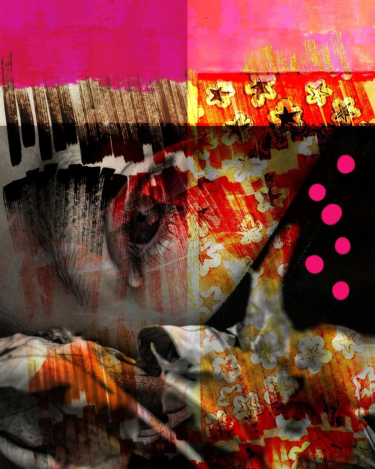 FERTILITY | Digital collage for the Paris Collage Collective Weekly Challenge. Original image by European (swipe right to see it) I've used the prompt Pink and Orange by @hklcollage #digitalcollage #collageart #collagecollective #digitalart #contempo