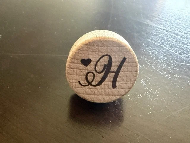 Personalized Wooden Wine Cork