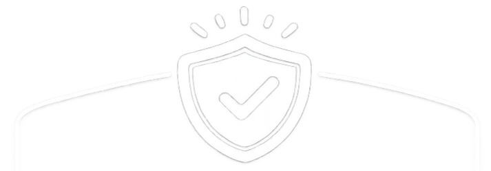 Illustration of a shield with a checkmark, symbolizing security or protection.