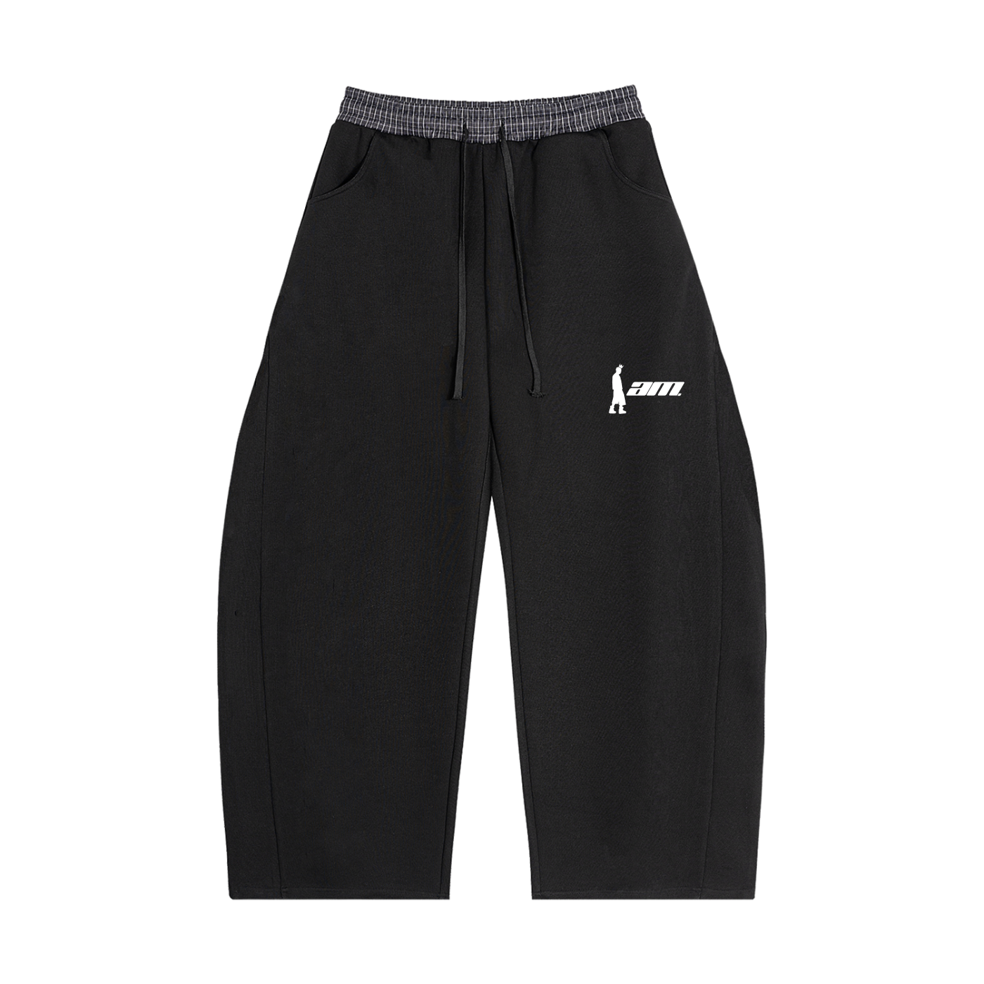 I AM Waistband Barrel Sweatpants