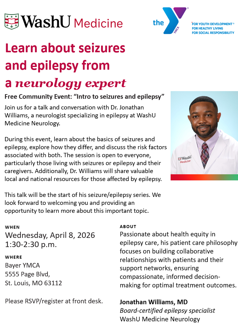 YMCA Epilepsy/Seizure Education
