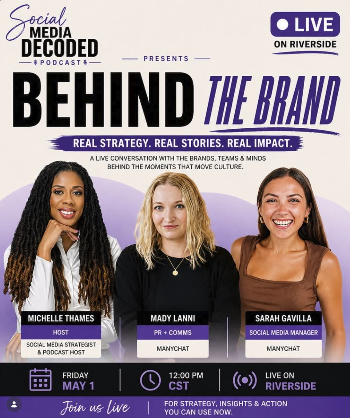 Social Media Decoded: The DM Economy with Sarah Gav and Mady Lanni