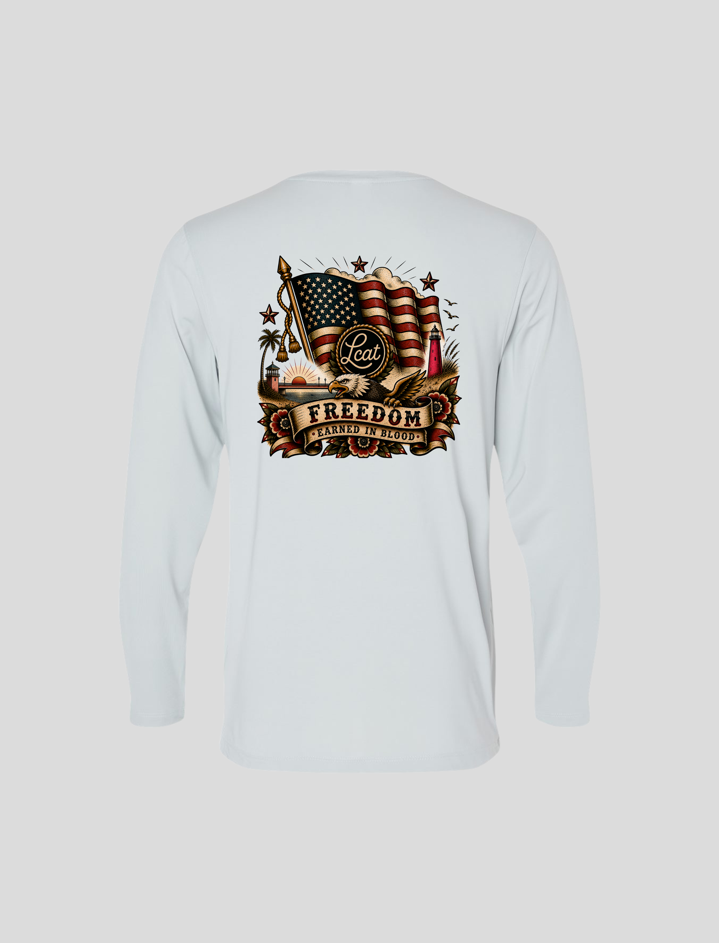 Freedom Earned in Blood UPF 50+ Performance Shirt