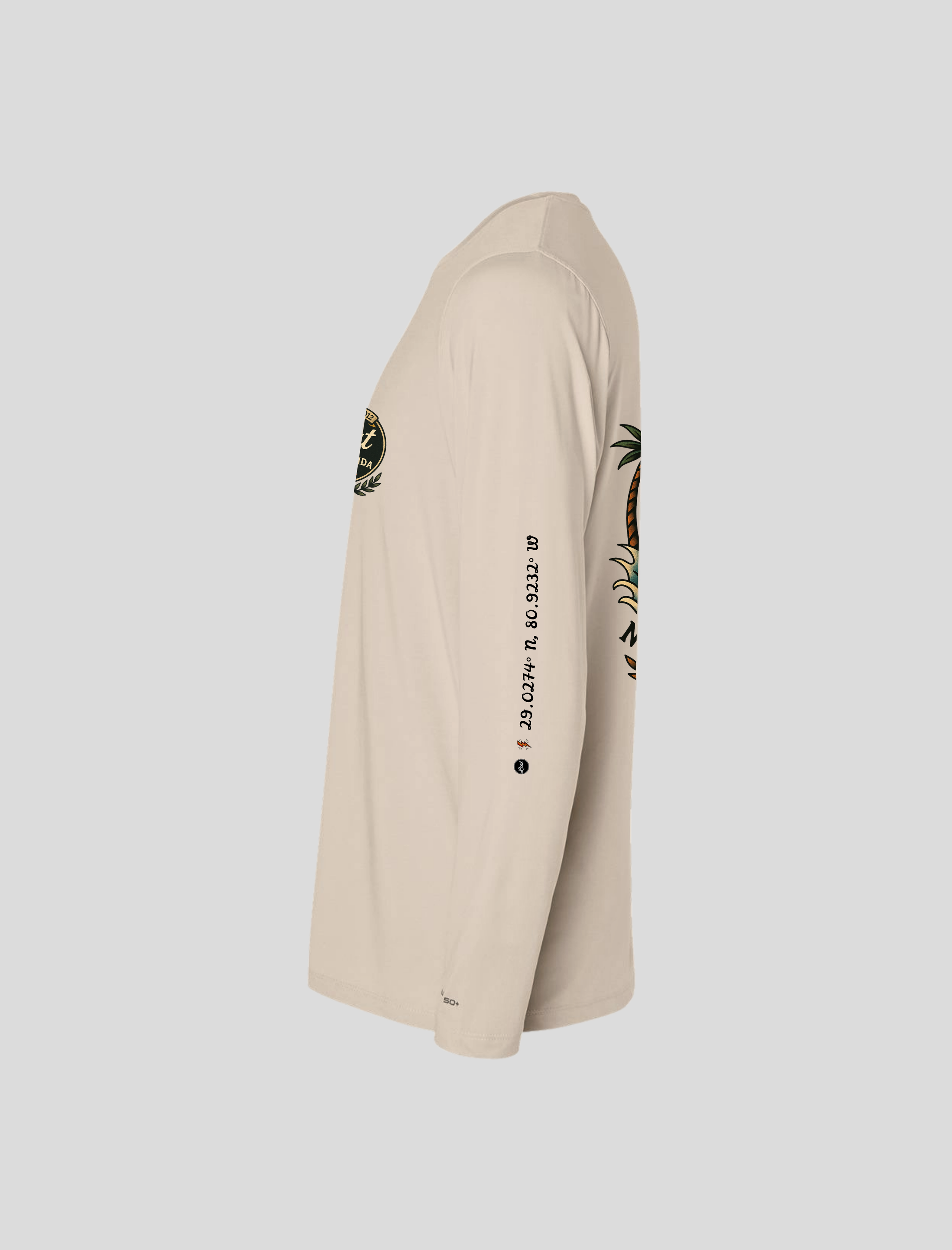 UPF50+ Sand Florida Man Shirt Sleeve.png