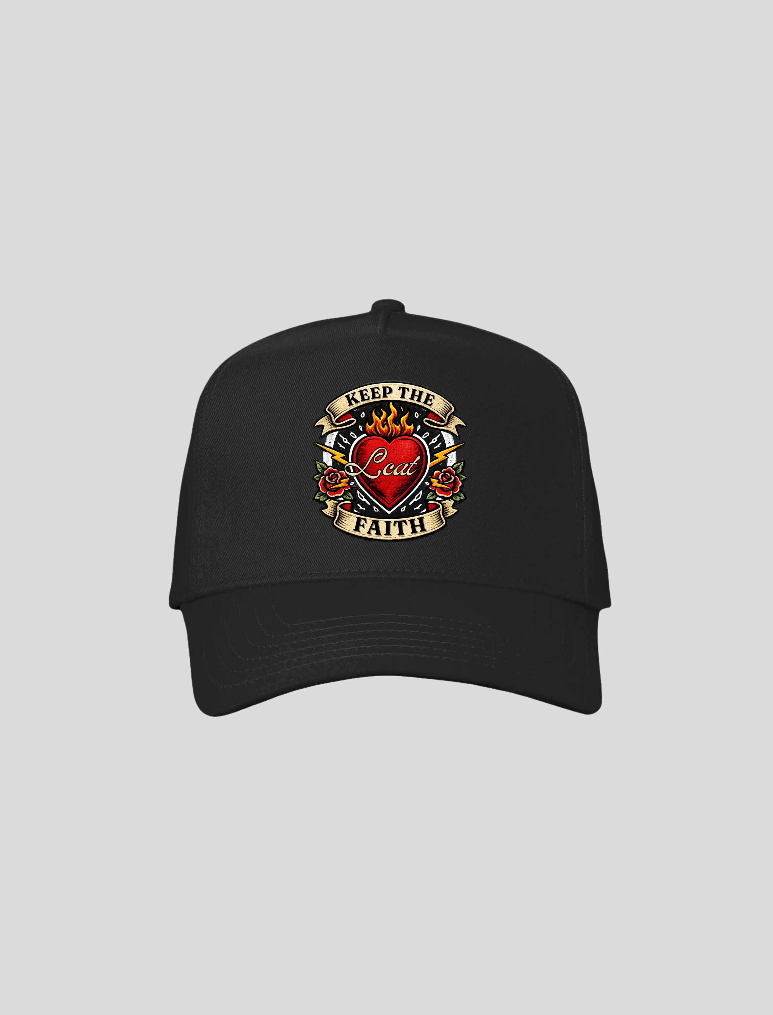 Keep the Faith Hat — Black