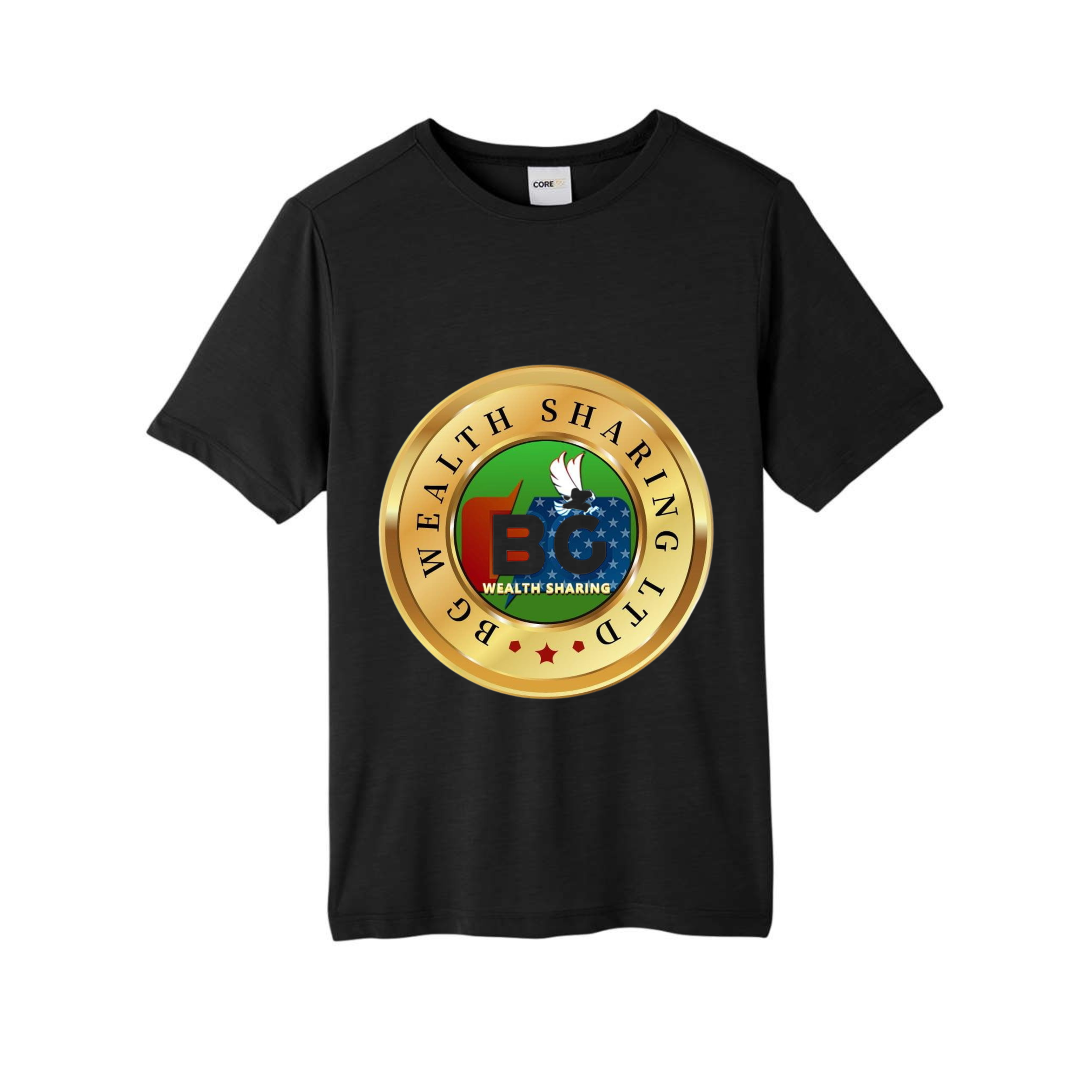 Men's BG Wealth Sharing LTD T-Shirt_Black.png