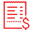 A red icon of a document with an 'S' at the bottom right corner.