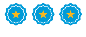 Thumbtack service excellence badges awarded from 2023 to 2025, recognizing consistent customer satisfaction and professional service.