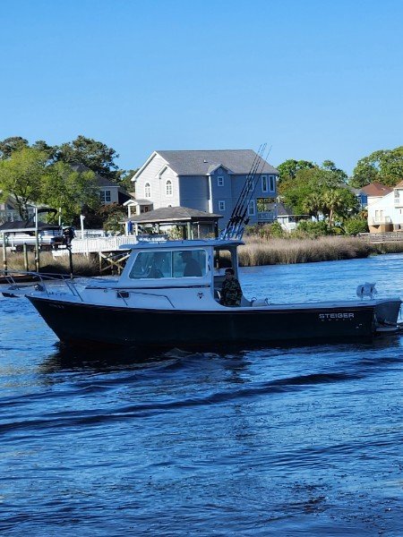 2010 Steigercraft DV Miami owned by Fishing Myrtle Beach near Little River SC fishing charters dolphin cruises boat tours in Little River SC