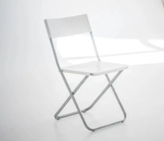 White Folding Chair