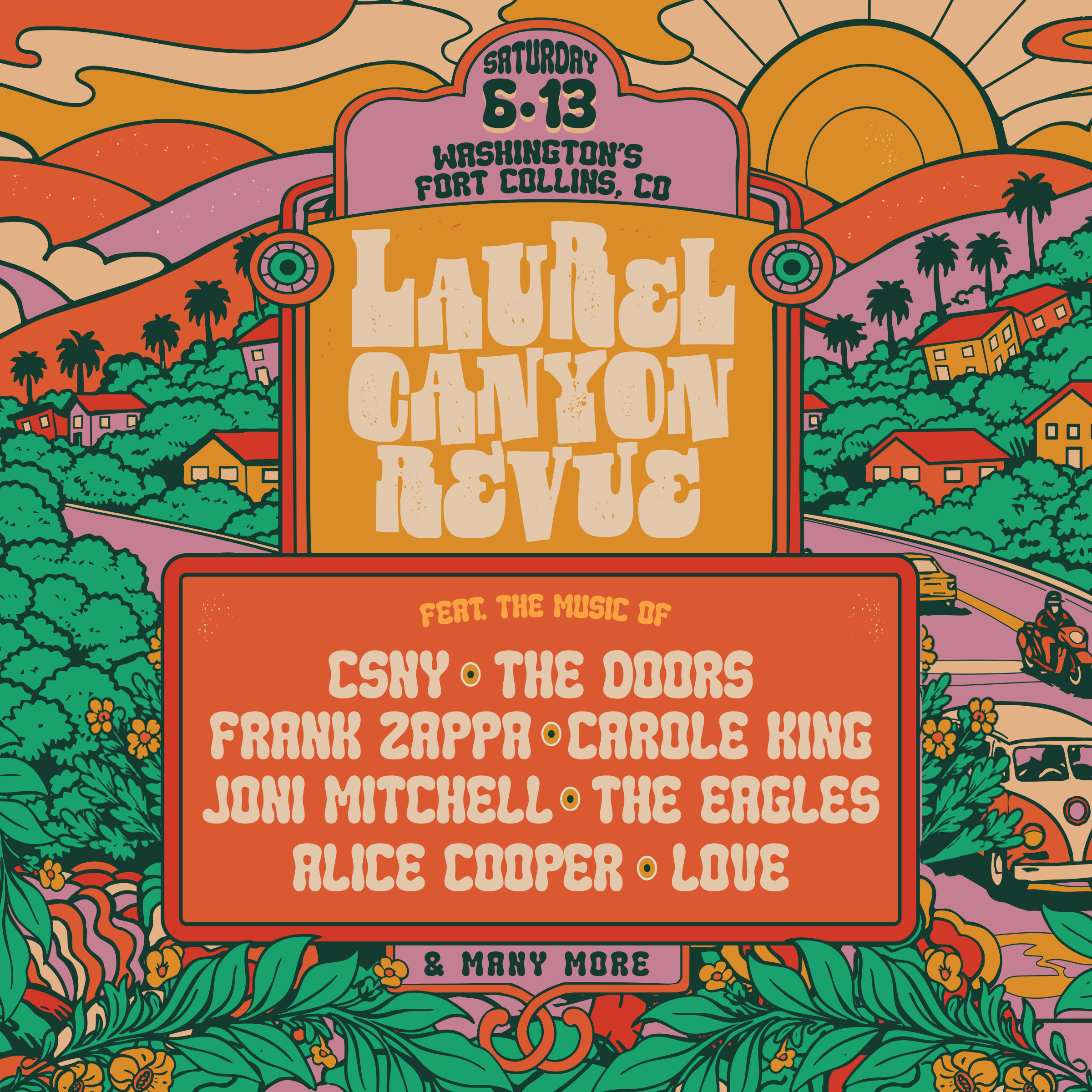 Laurel Canyon Revue at Washington's