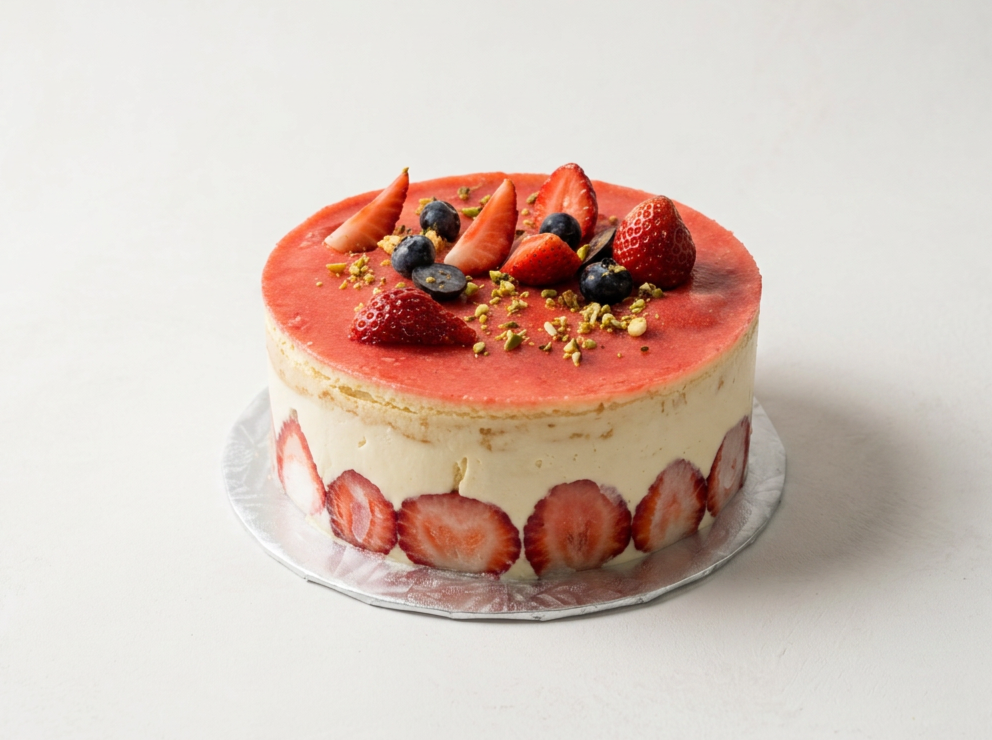Fraisier Pistache Classique