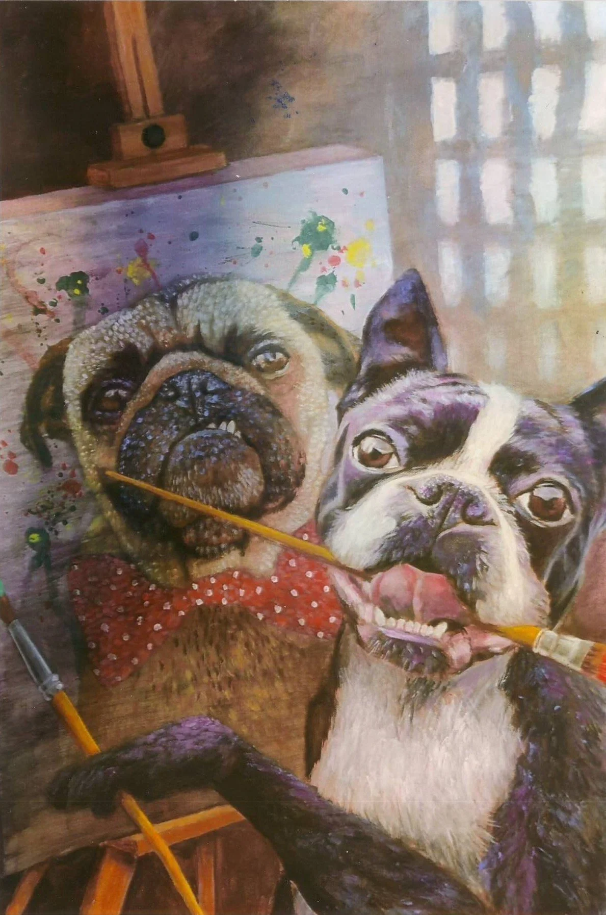 2021 10-28 - Dog Painting A Dog.JPG