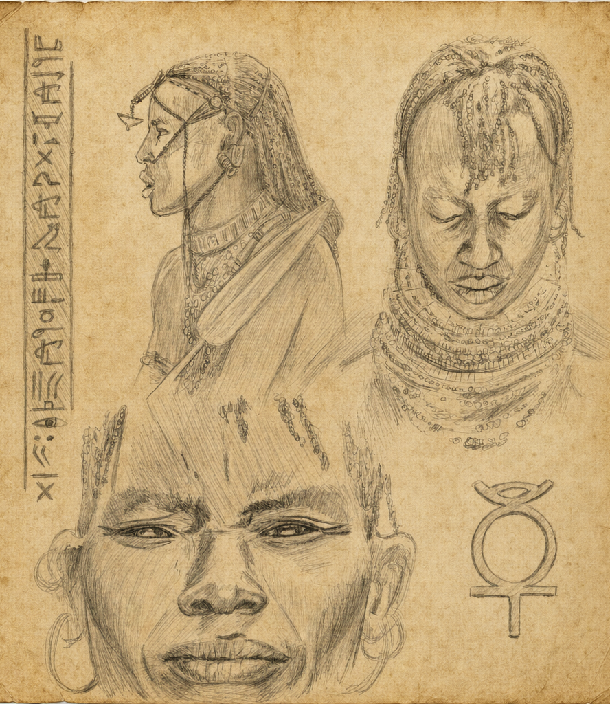 08 Three Braided Hair Portraitsb.png