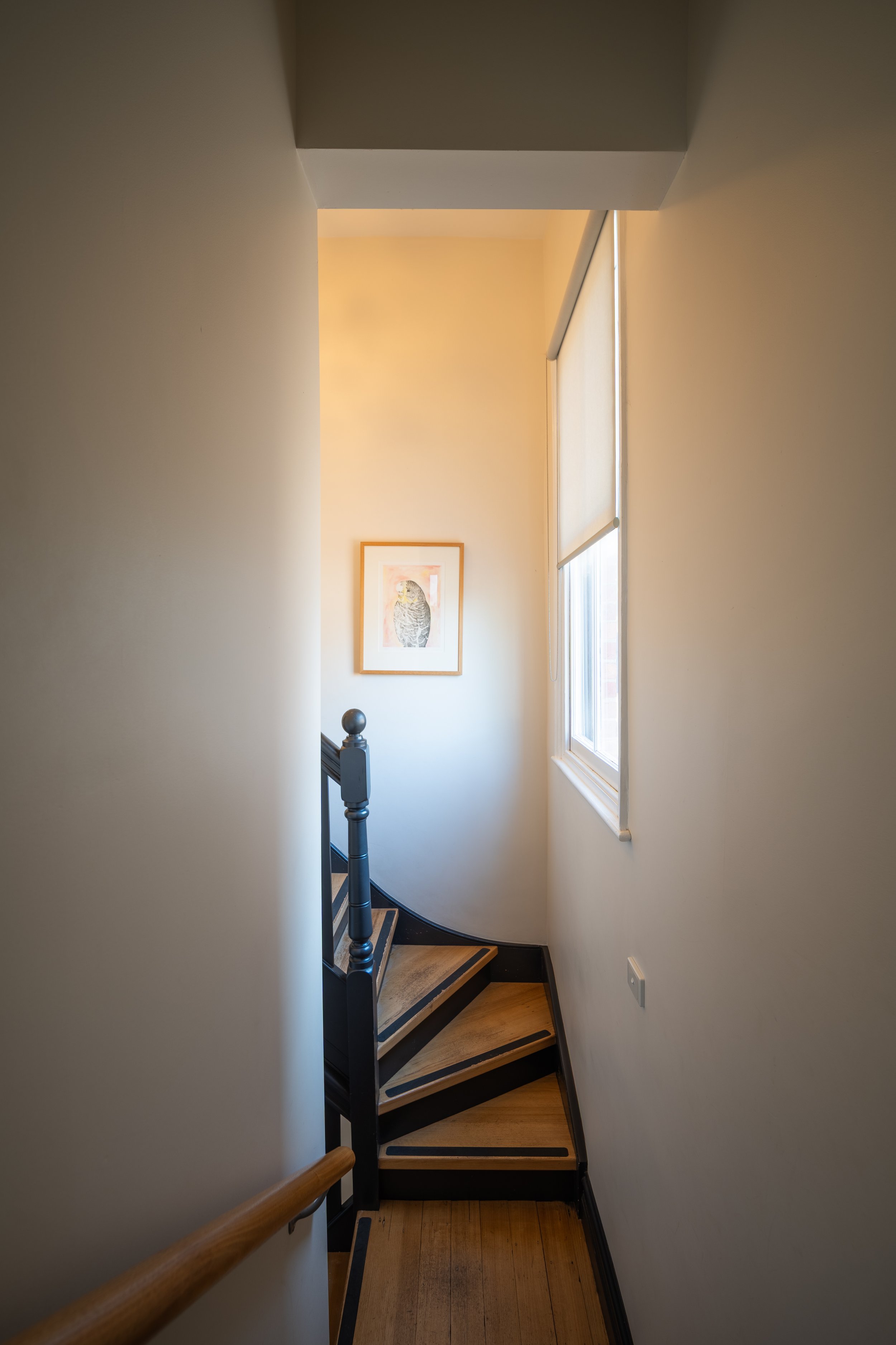 Bright stairwell with natural light at Four Seasons Wellness Centre Abbotsford Melbourne