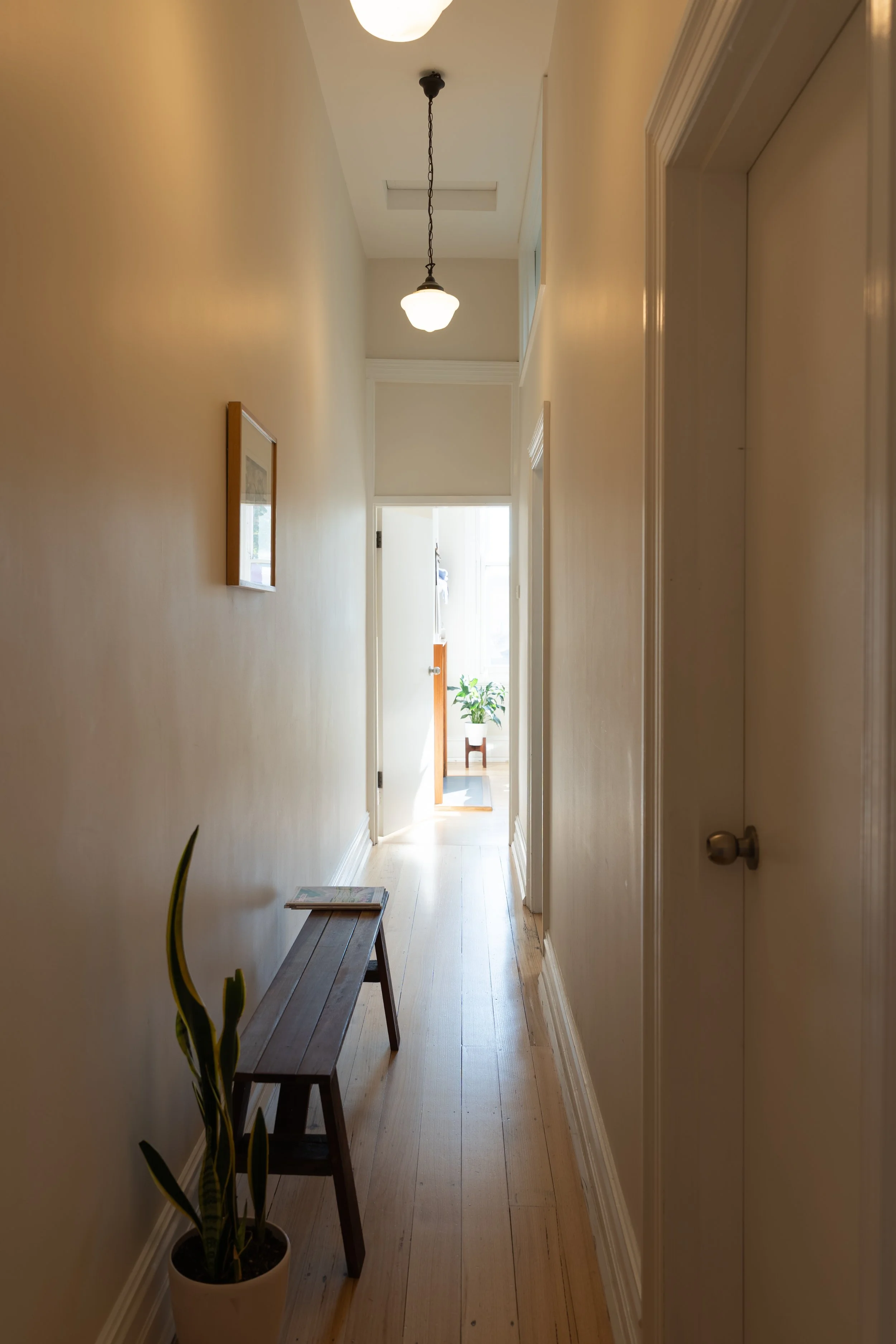 Bright hallway inside Four Seasons Wellness Centre Abbotsford Melbourne