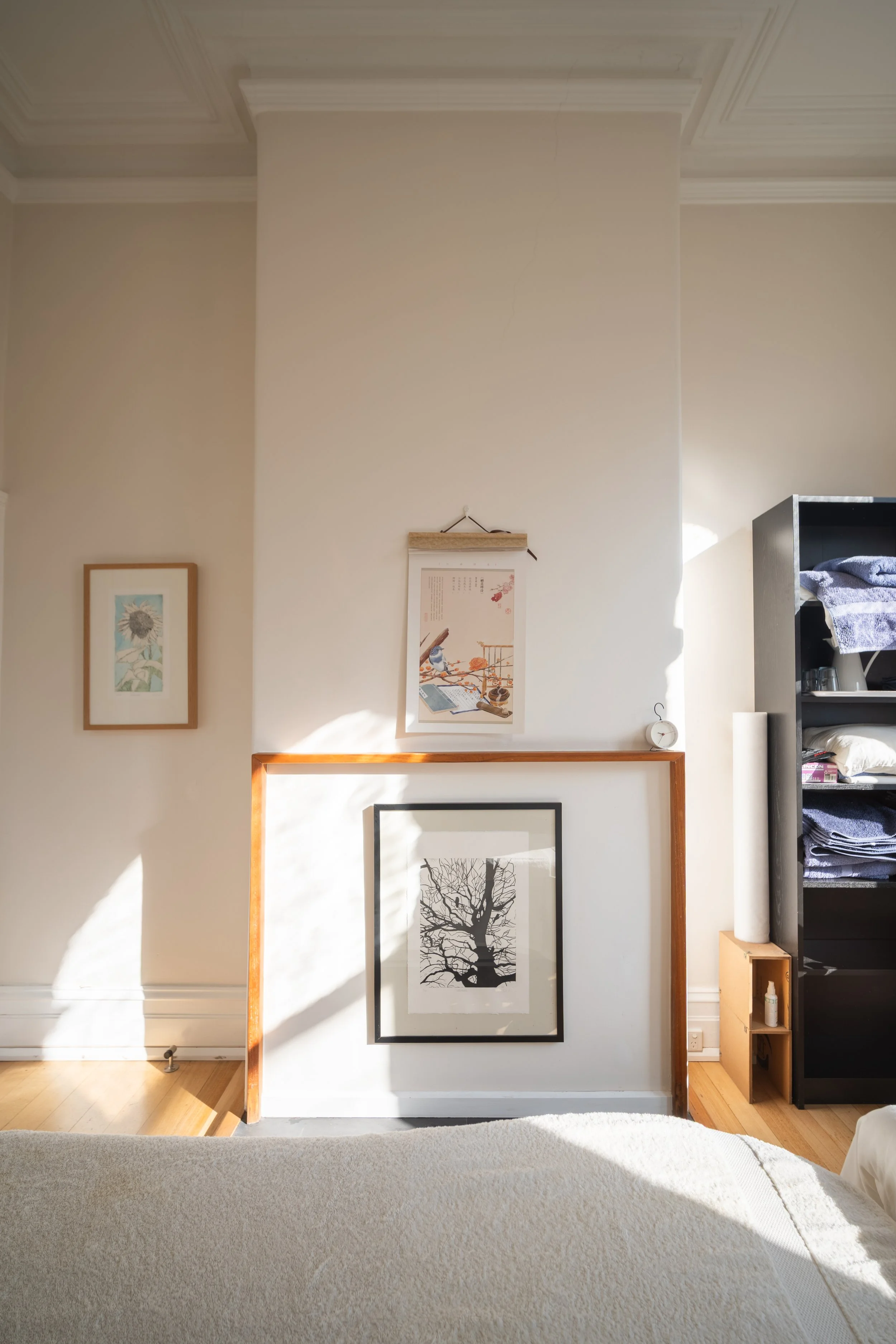 Framed artwork in consultation room at Four Seasons Wellness Centre Abbotsford Melbourne