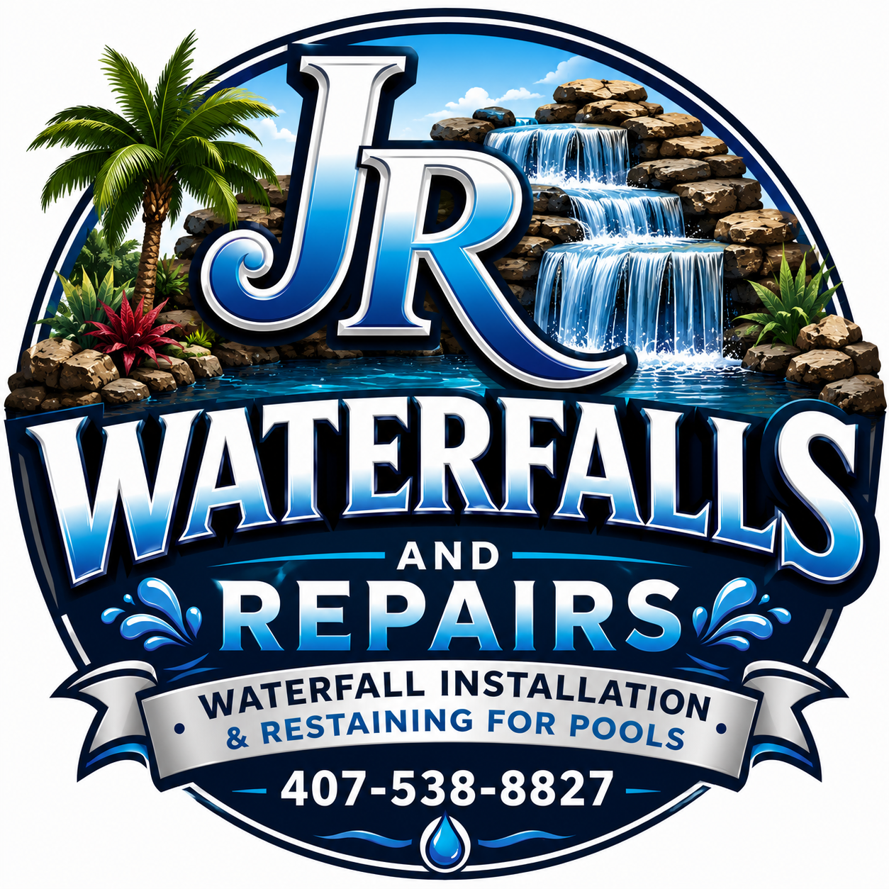 JR Waterfalls and Repairs LLC