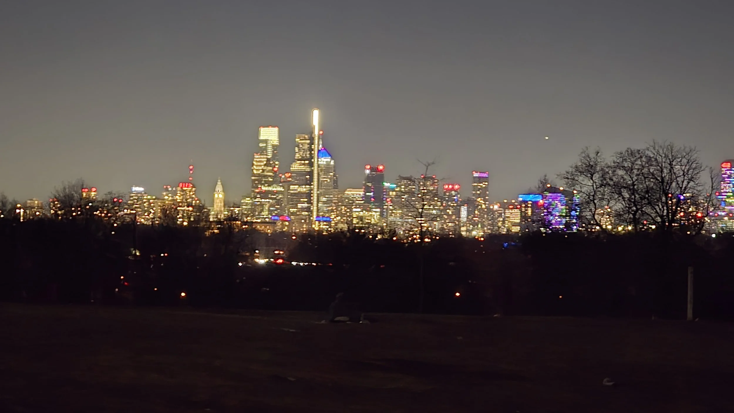 Belmont Plateau - Feb 2026 - Planetary Parade - People are amazed at what you can see with a telescope, even in bright city lights!