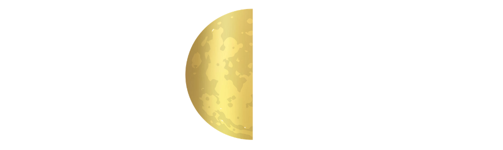 Gold half moon