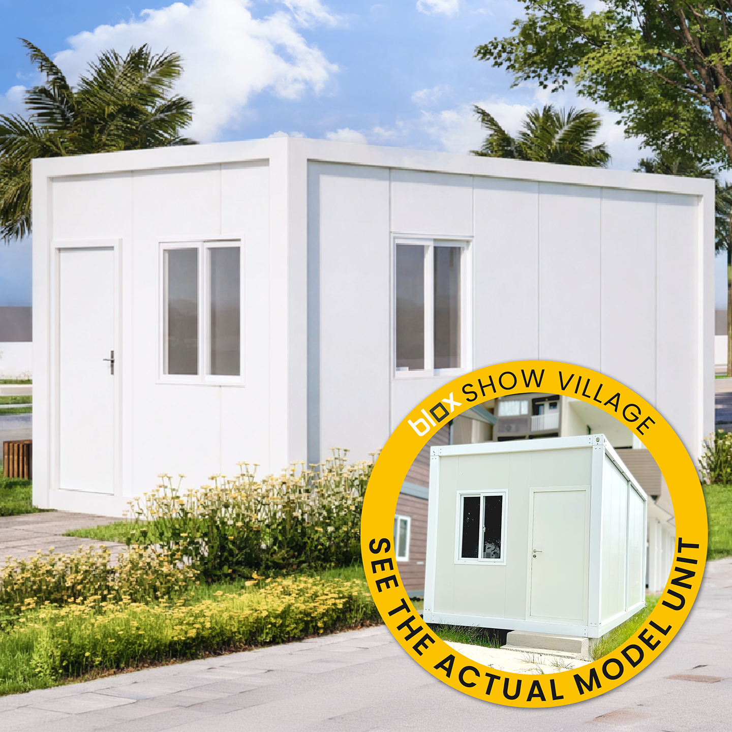 Blox PH Prefab Unit - 18sqm Basic Unit