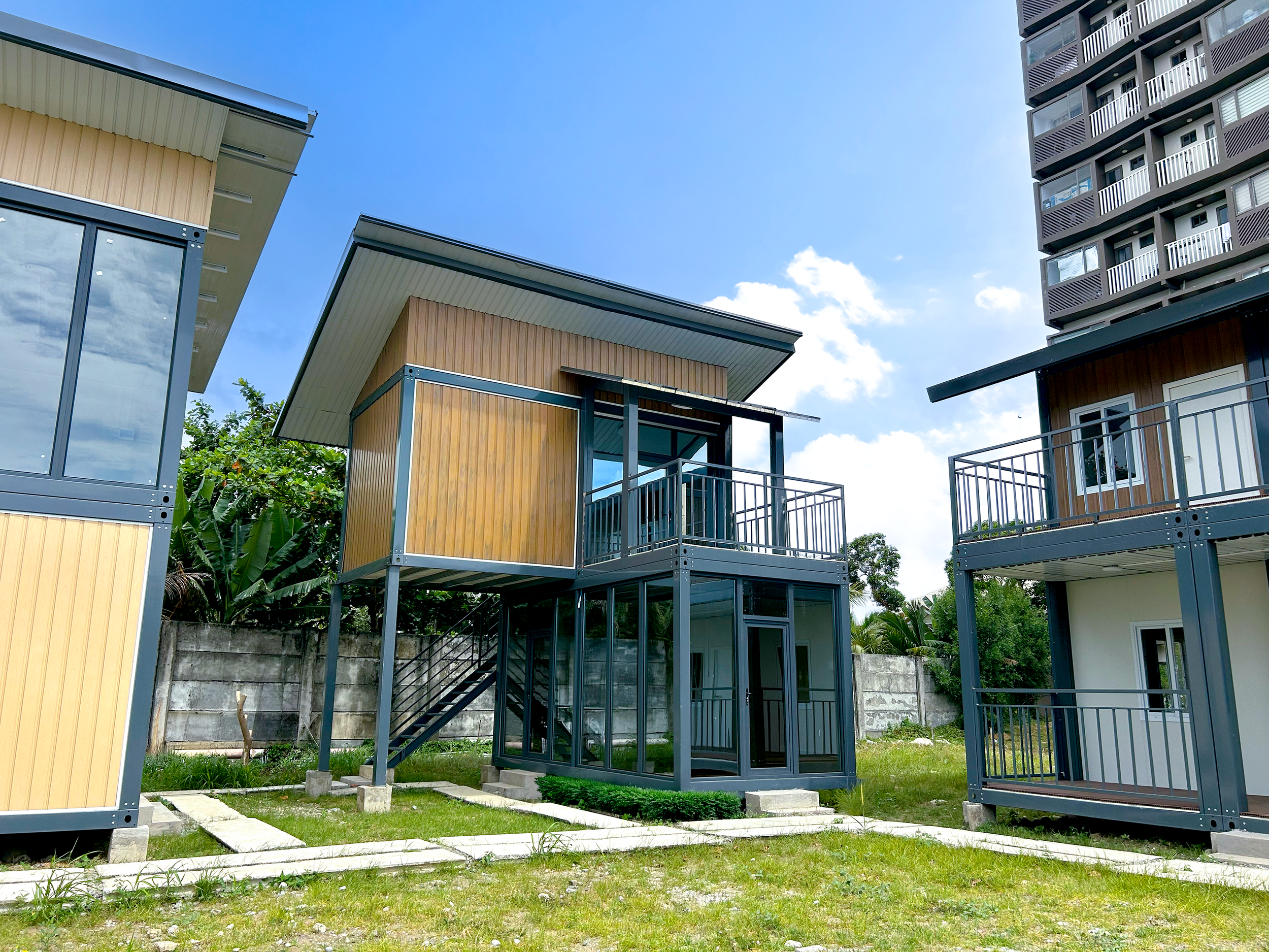 Blox PH Prefab Model Unit - 45sqm 2-storey Residential-Commercial Unit