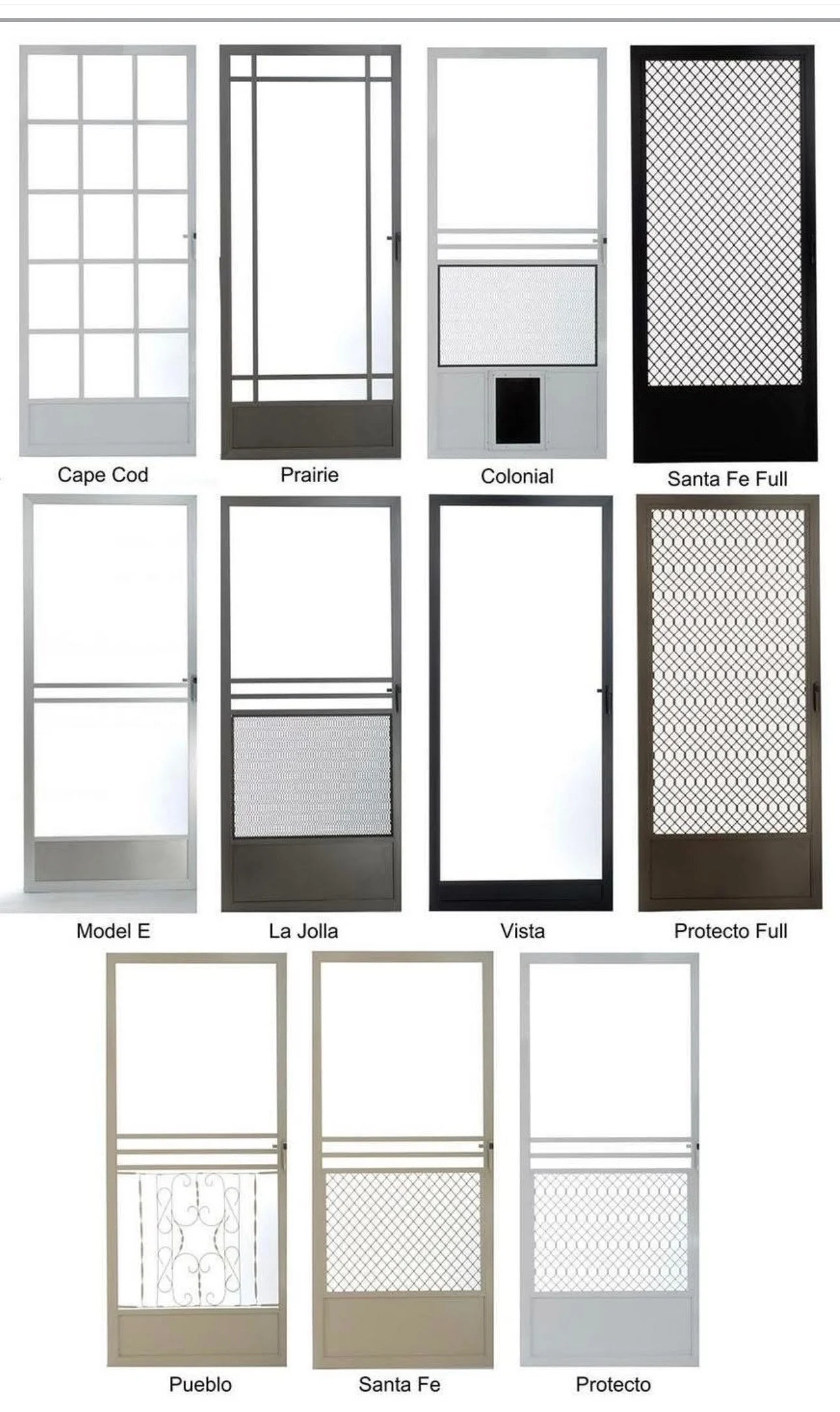 Swinging Screen  Doors