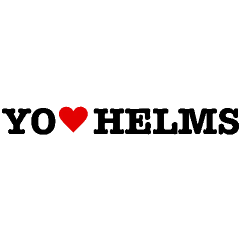 Yo Amo Helms Sticker.webp