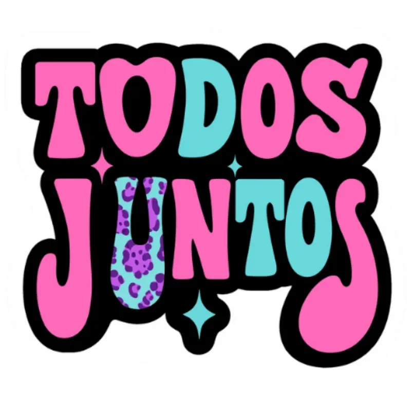 Todos Juntos Pink Sticker.webp