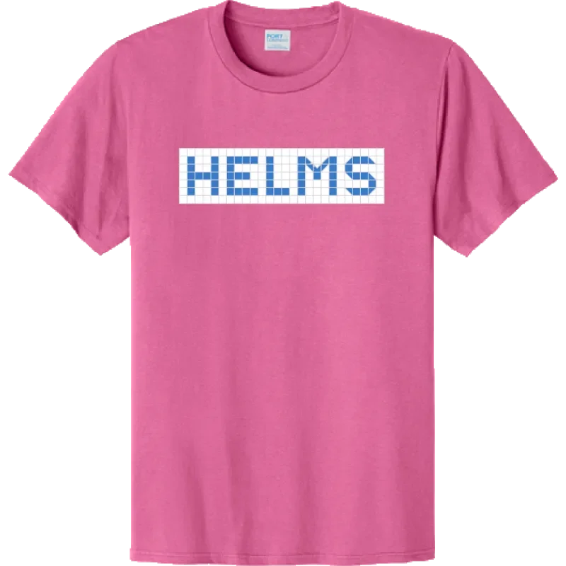 Pink Retro Tile Cotton Tee