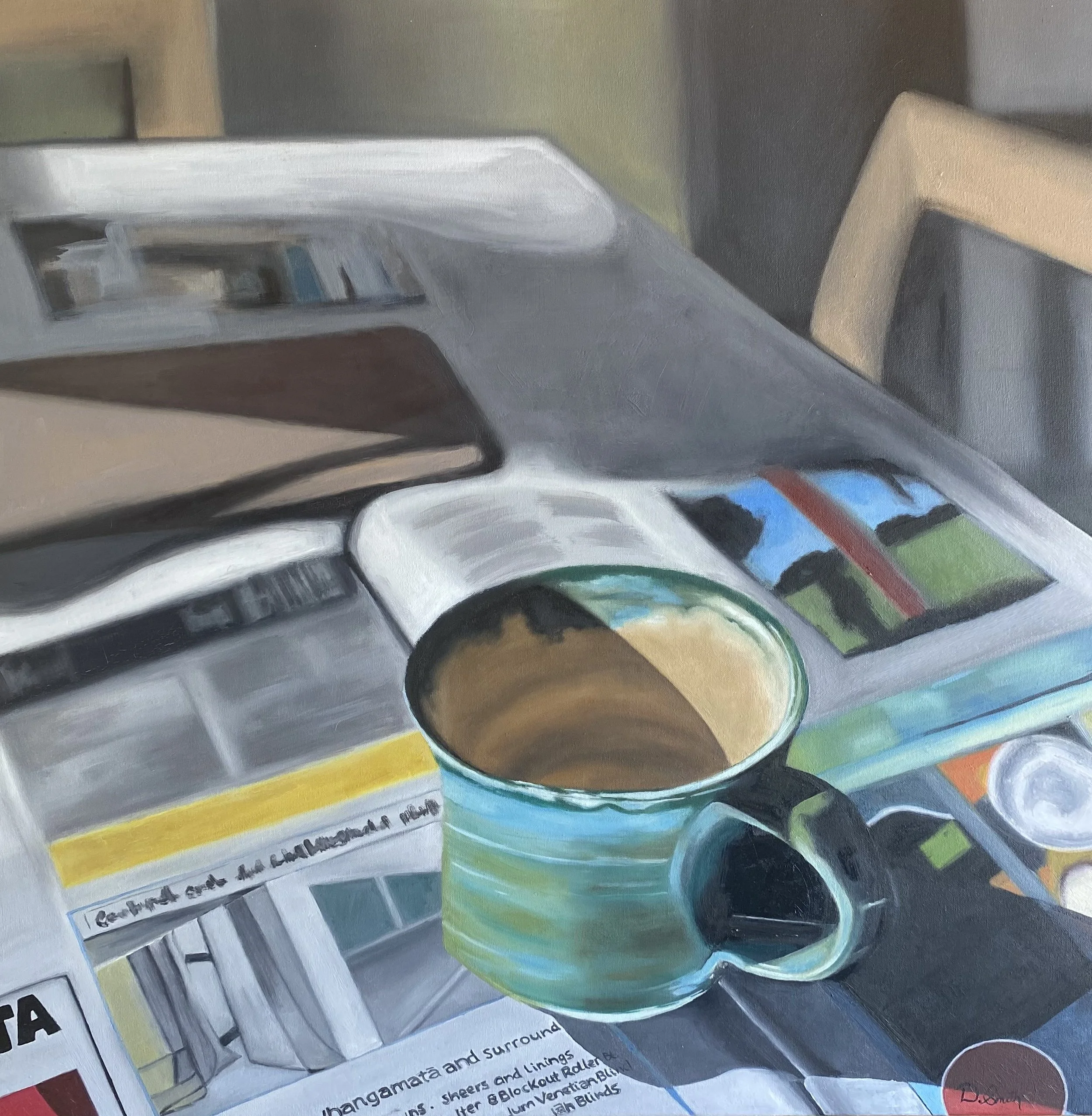 'Coffee for love' Oil on canvas 750 x 750
SOLD