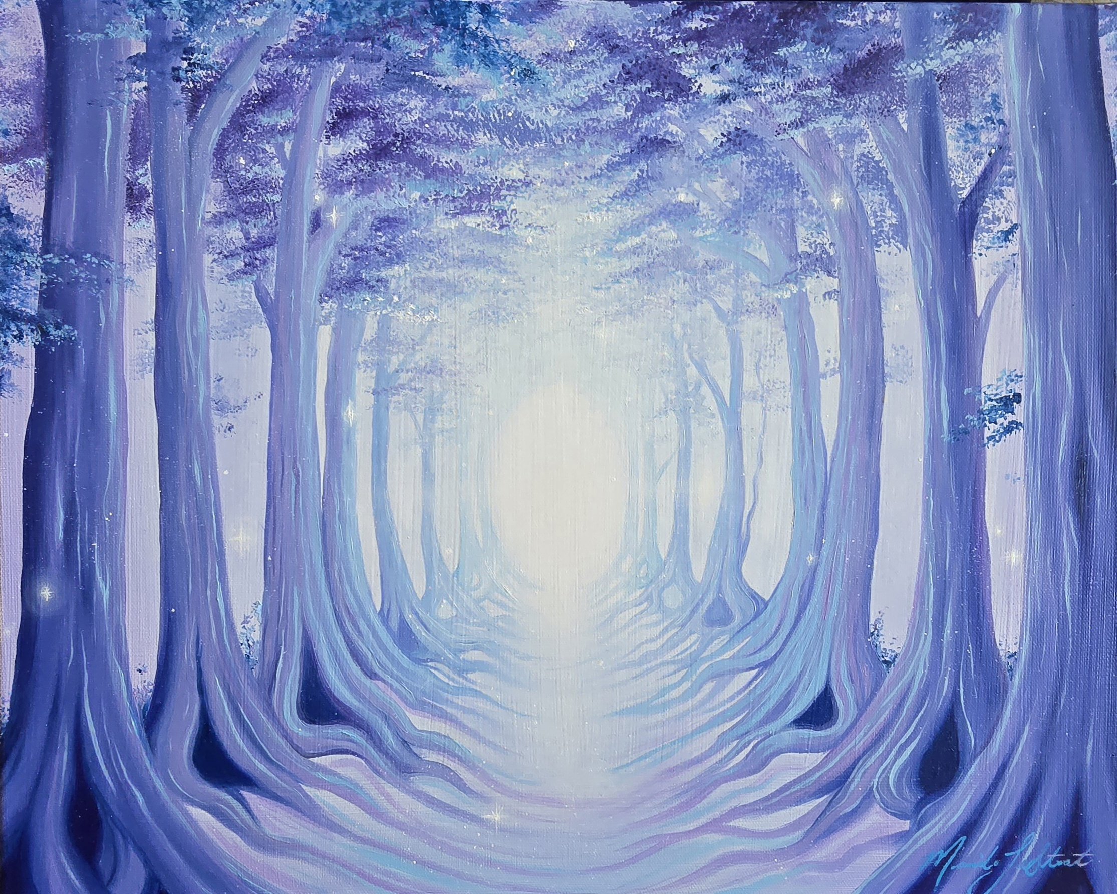 The Light of Inspiration {Periwinkle} | Original