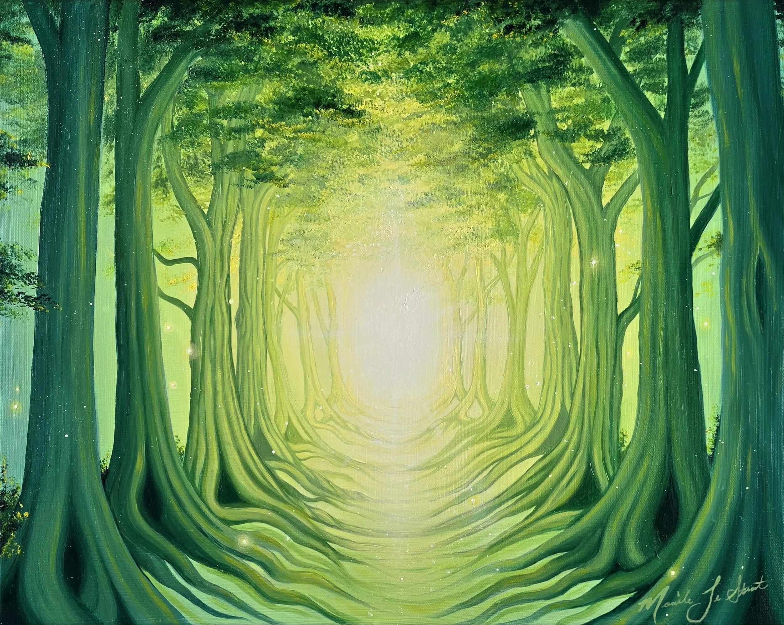 The Light of Inspiration {Veridian}  | Original