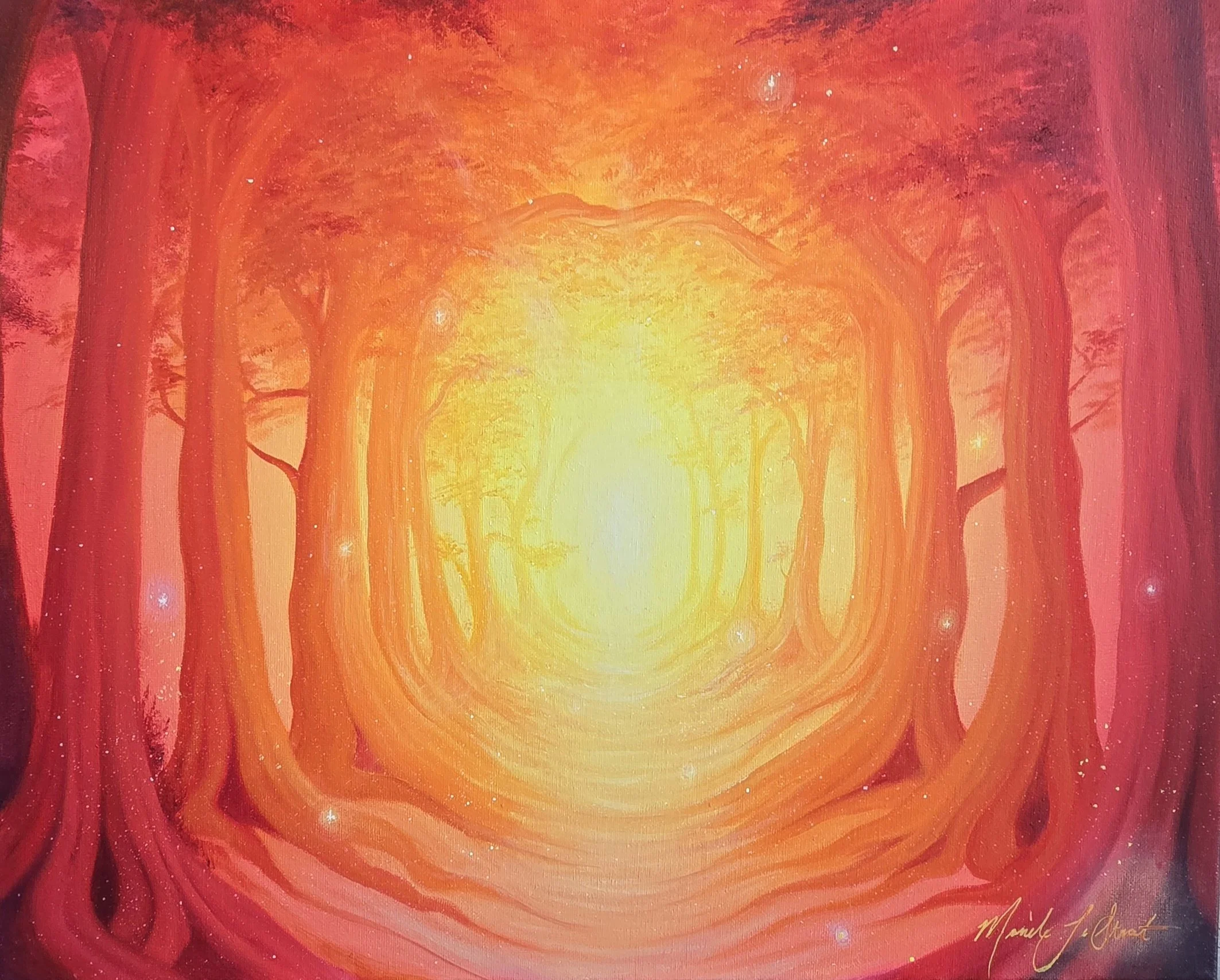 The Light of Inspiration {Sunlight} | Original SOLD