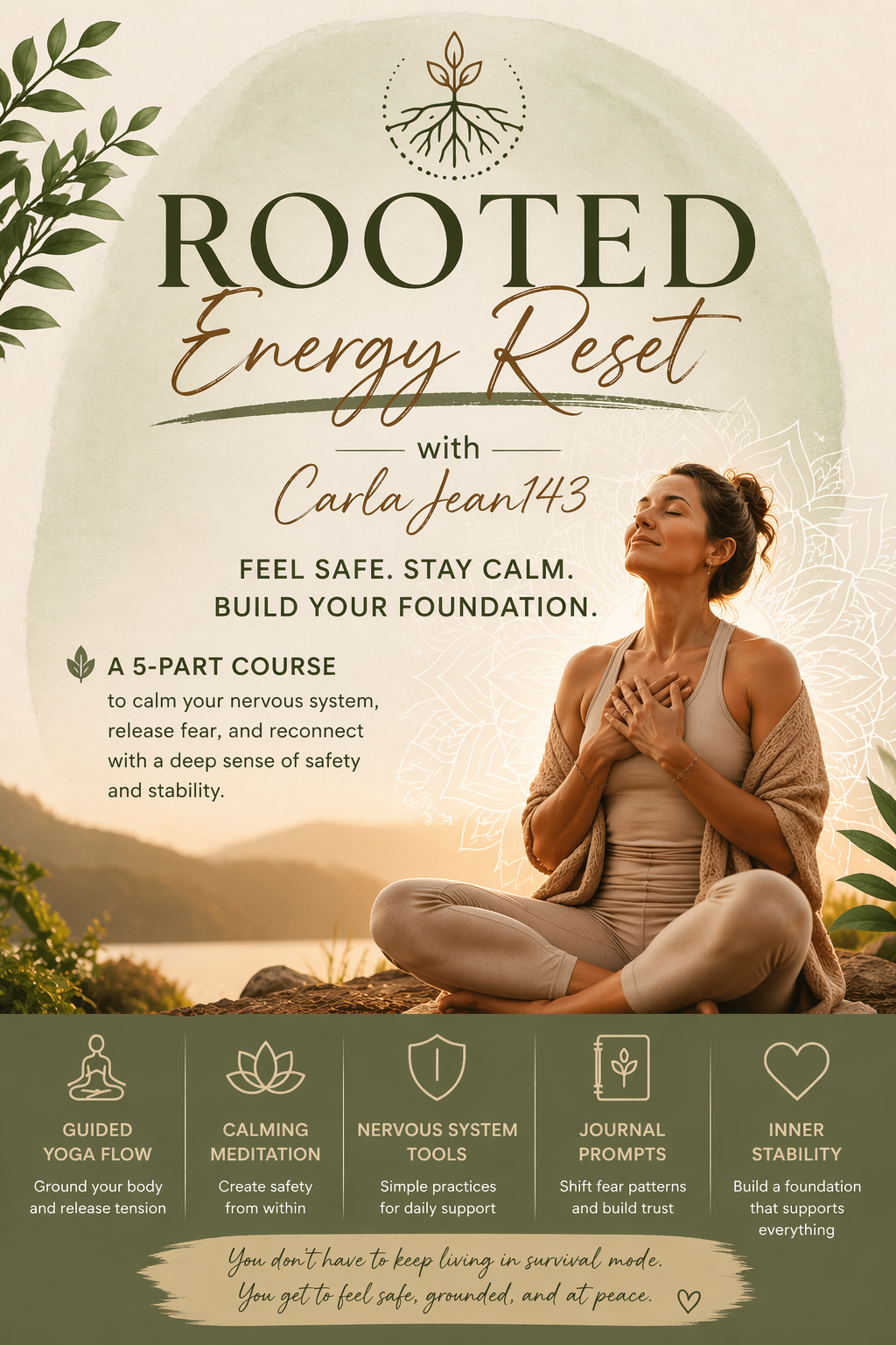 🌿 Rooted Energy Reset