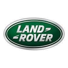 Land Rover logo on a green and gray oval background