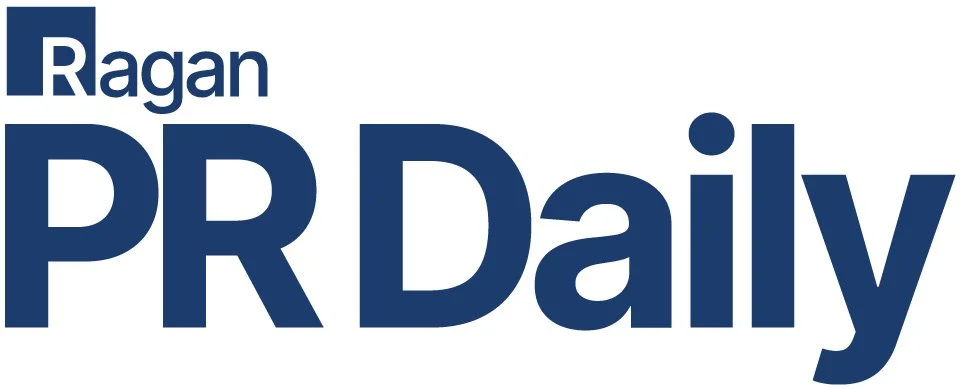 PR Daily and Ragan Communications publication logo. Derek Herman was quoted with his PR thought leadership in an article.