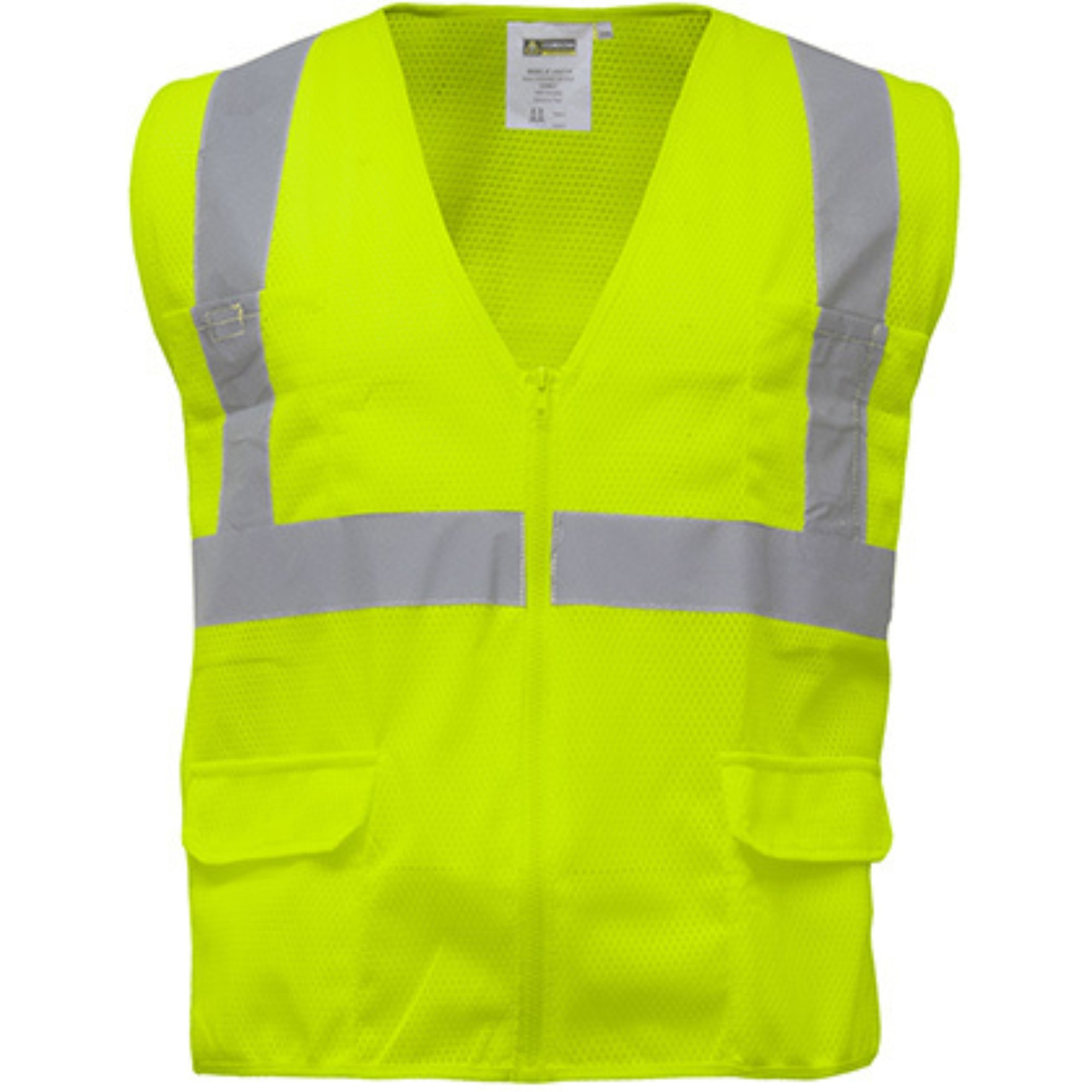 Zipper Mesh Safety Vest