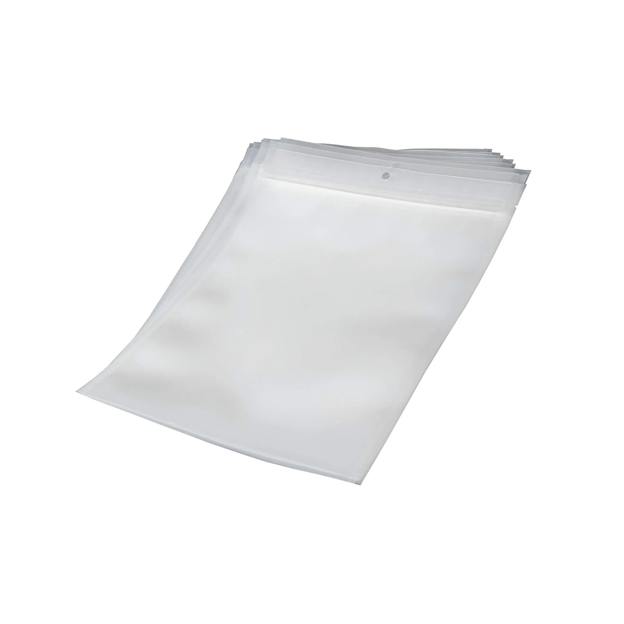 3 Mil High Barrier Clear Zipper Pouches