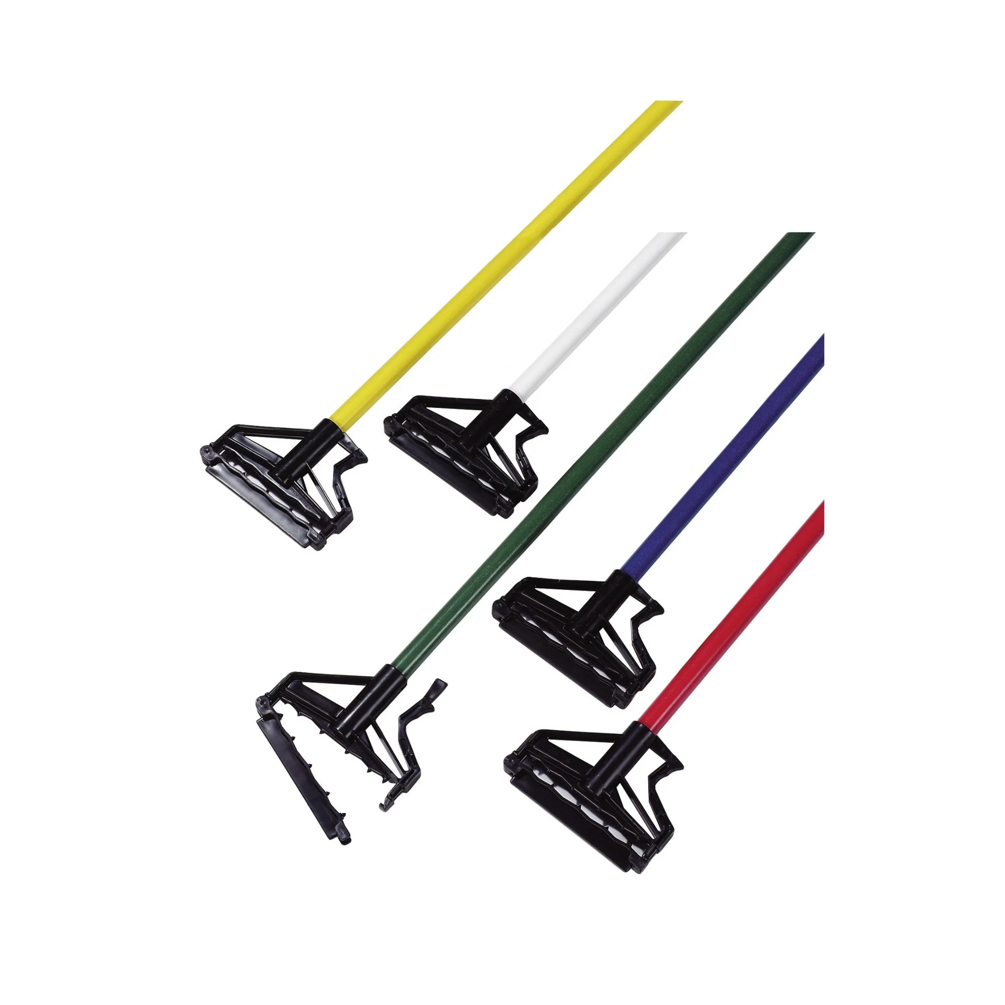 Color-Coded Quik-Release™ Fiberglass Mop Handles